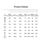 TOYOUTH Women Denim Jeans 2025 Autumn New Lycra Stretch Washed Wide Leg Straight Long Pants