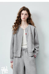 Women's Plaid Patchwork Cotton-Blend Jacket