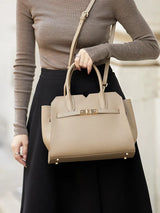 Hot Seller ZOOLER Quality Handmade 100%  Genuine Leather Women Handbag Luxurious Tote Shoulder Bags Female Business Use#YC368
