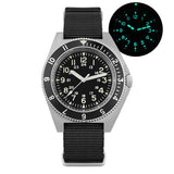 Watchdives WD1972 Quartz Watch VH31 Sweep Seconds Movement Sapphire Crystal BGW9 Luminous 20Bar Waterproof Wristwatch