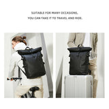 HK Expandable Travel Backpack Men Large Capacity Waterproof 15.6” Laptop Bag Hiking Rucksack Cycling Daypack Bag with USB Port