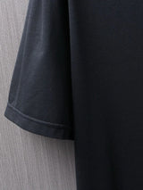 Men's Cotton T-Shirt with Minimalist Smile Print