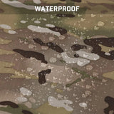 Tactical Camo Raincoat – Packable Waterproof Poncho