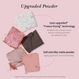 Flower Knows Swan Ballet Series Six-Color Makeup Palette Delicate Matte Glow Shimmer