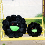 Sunflower Plush Cushion – Smile & Rainbow Decor Pillow
