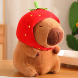 15-32cm Capybara Plush Simulation Capibara  Fluffty Toy Kawaii Plushie Cute Doll Stuffed Animals Soft Doll Plush Gift Kid Toys