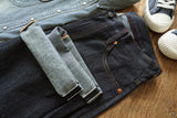 SauceZhan 344XX High-Rise Relaxed Selvedge Denim Jeans