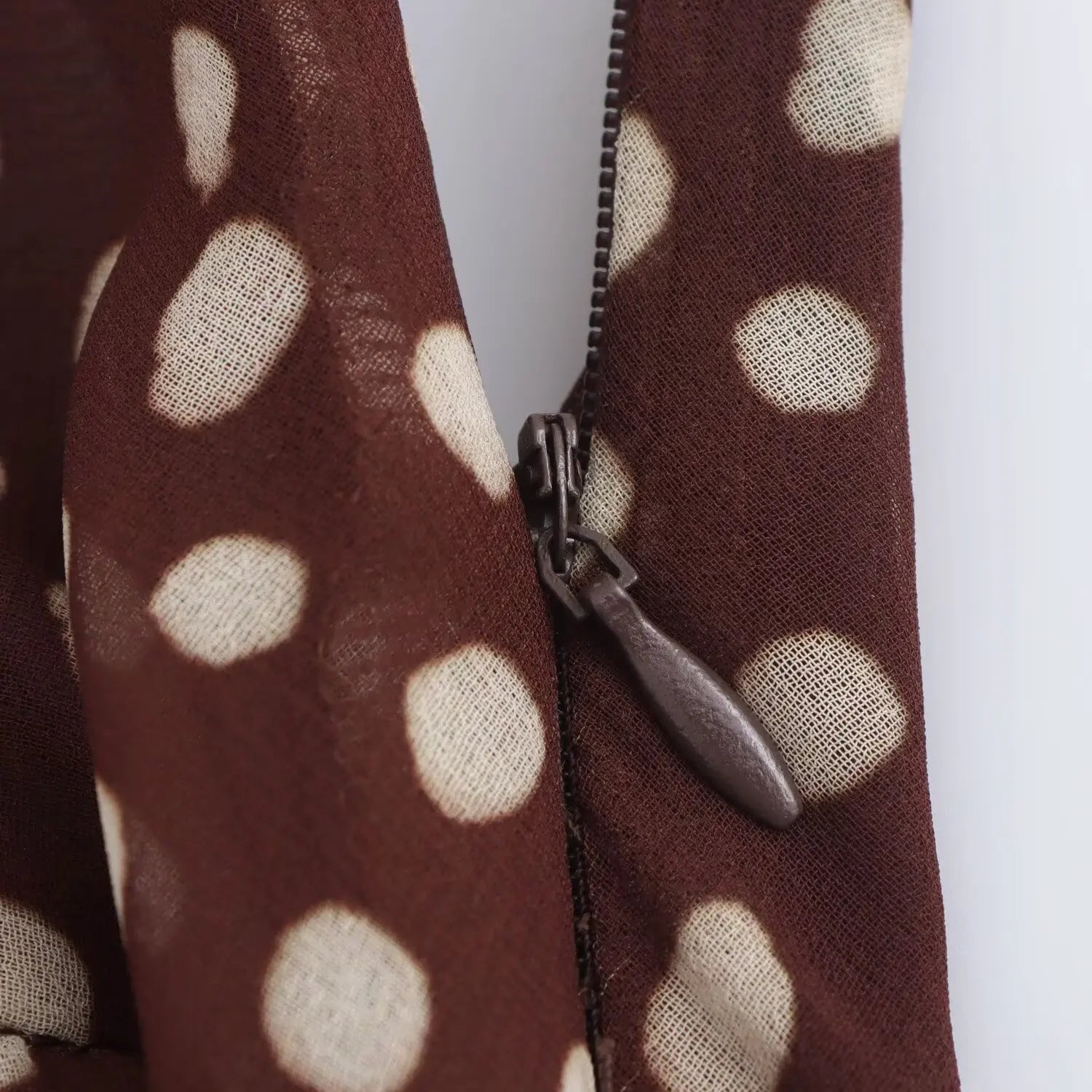 Polka Dot Layered Sleeveless Dress
