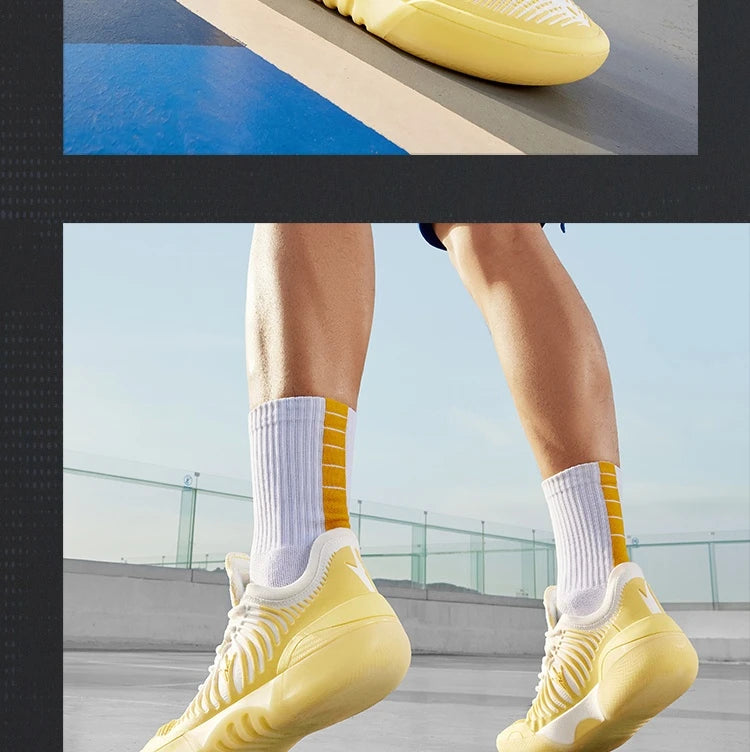 361 Degrees Joker 2 GT Men Basketball Shoes New Trendy Leather Breathable Shock-Absorbing Wear-resistant Male Sneakers 672611111