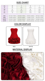 Structured Floral Mini Party Dress