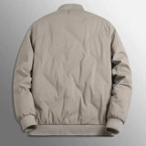 Men's Quilted Stand-Collar Zip Jacket | Warm & Relaxed Fit