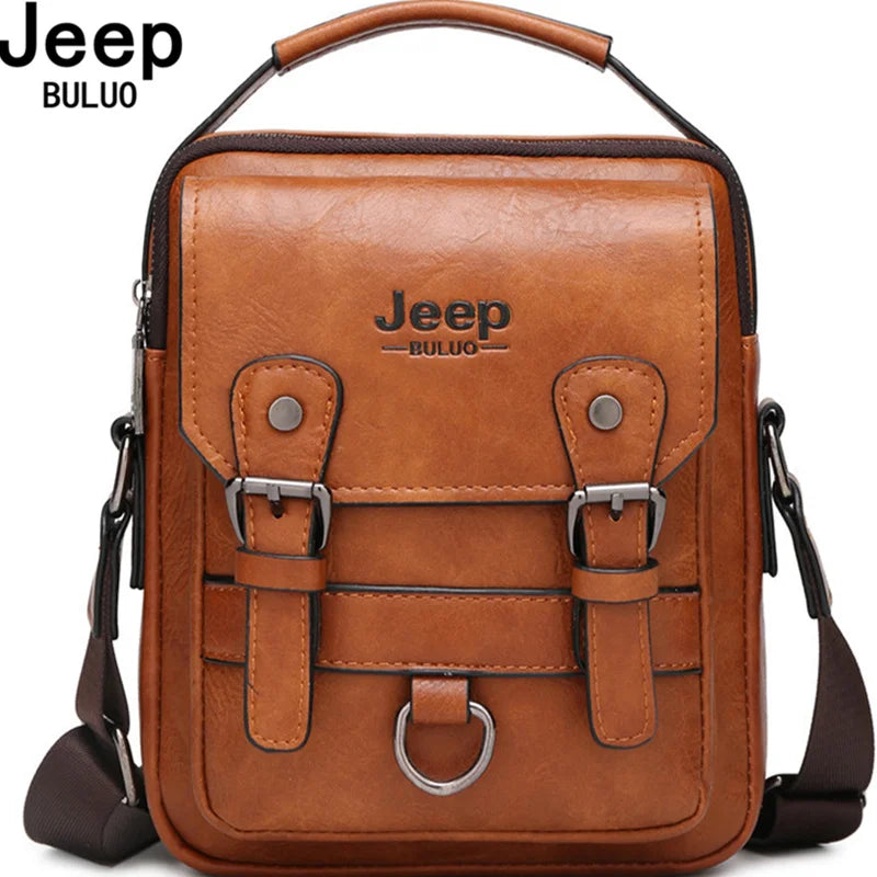 Professional Leather Business Messenger Bag