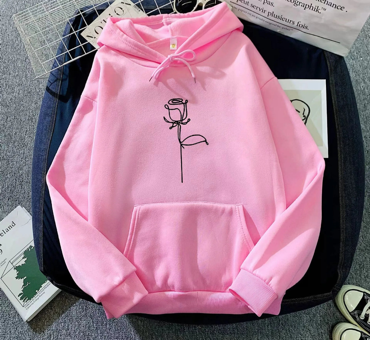 Urban Street-Style Couple’s Hoodie