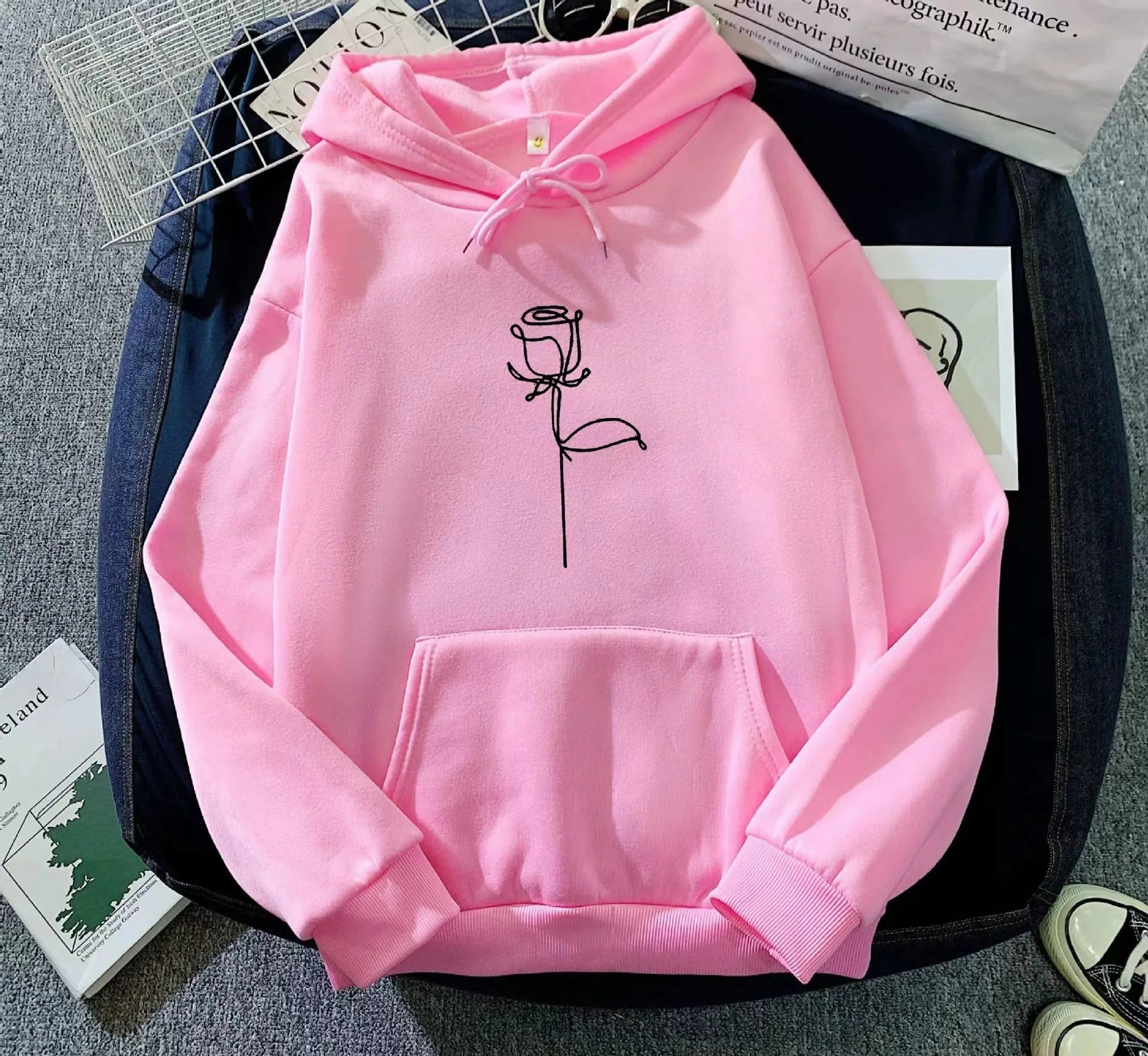 Urban Street-Style Couple’s Hoodie
