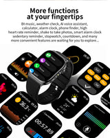 2026 New Accurate Diagnosis Smart Watch Body Fat ECG Blood oxygen BP Health Sport HD AMOLED Screen Call Smart Watches man woman