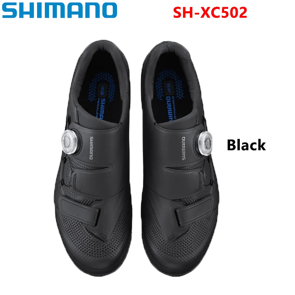 Shimano XC502 XC503 Mountain Bike Self-locking Shoes XC5 SH-XC502 Racing OFF ROAD/Cross Country Mountain Bike Lock Shoes