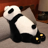 60cm-120cm Giant Panda Plush Toys Soft Sleep Pillow Cartoon Animal Bear Stuffed Baby Doll Classic Kids Birthday Christmas Gifts