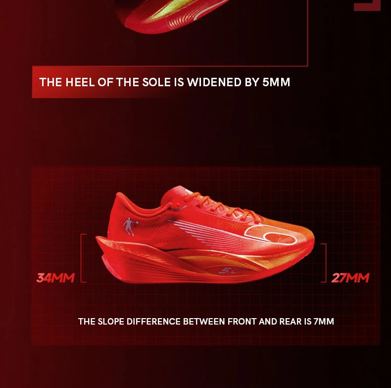 QIAODAN Feiying PB5.0 Professional Marathon Racing Running Shoes Men's  Sports Shoes 2026 Carbon Plate Sneakers QDB023252299