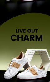 Women Casual Shoes White Flat Board Shoess Balance Technology Press Insole Comfort Sneakers Luxury Brand 2025 New