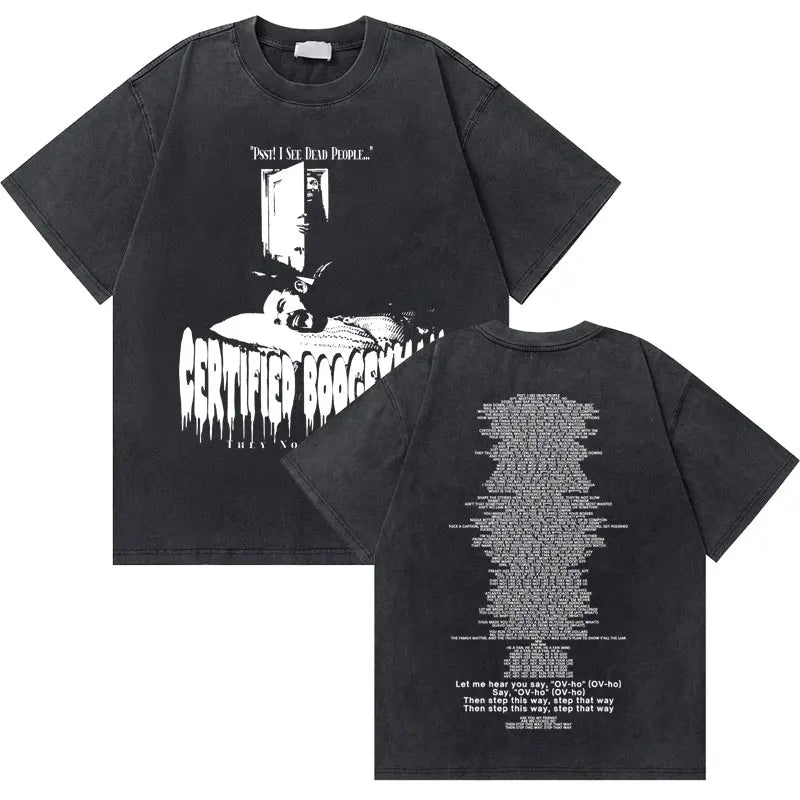 Kendrick Lamar Money Trees Oversized Vintage T-Shirt