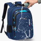 Premium USA-Designed Waterproof Primary School Backpack for Boys & Teenagers