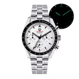 Watchdives New Wd1863 Quartz Men Watch VK63 Chronograph Bubble Sapphire Waterproof 39Mm Steel Top Brand Luxury Business Watch