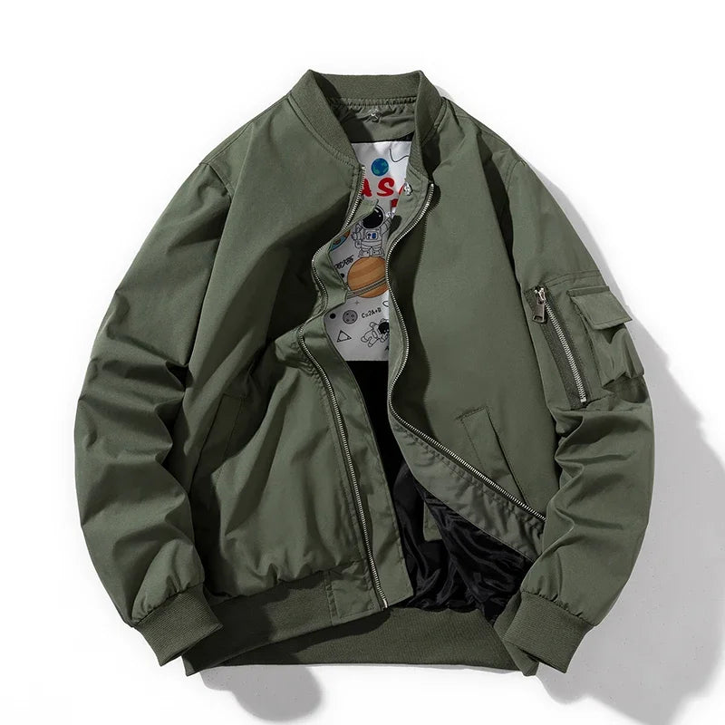 Hooded Bomber Pilot Jacket