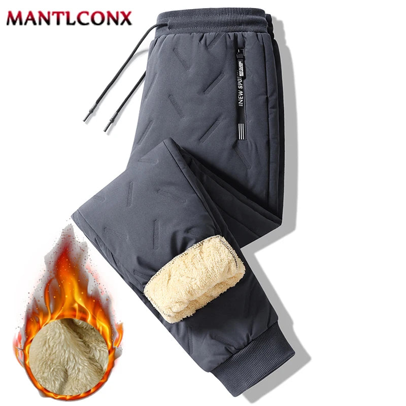 Men's Fleece-Lined Winter Joggers