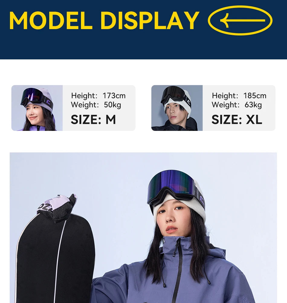 High-Performance Waterproof Ski & Snowboard Jacket