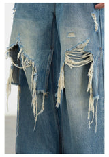 CHIC VEN Women Jeans Fashion Casual Loose High Waisted Wide Leg Denim Pants Streetwear Female Trousers Spring Autumn New 2026
