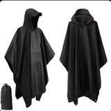 3-in-1 Waterproof Raincoat | Lightweight Outdoor Rain Cover