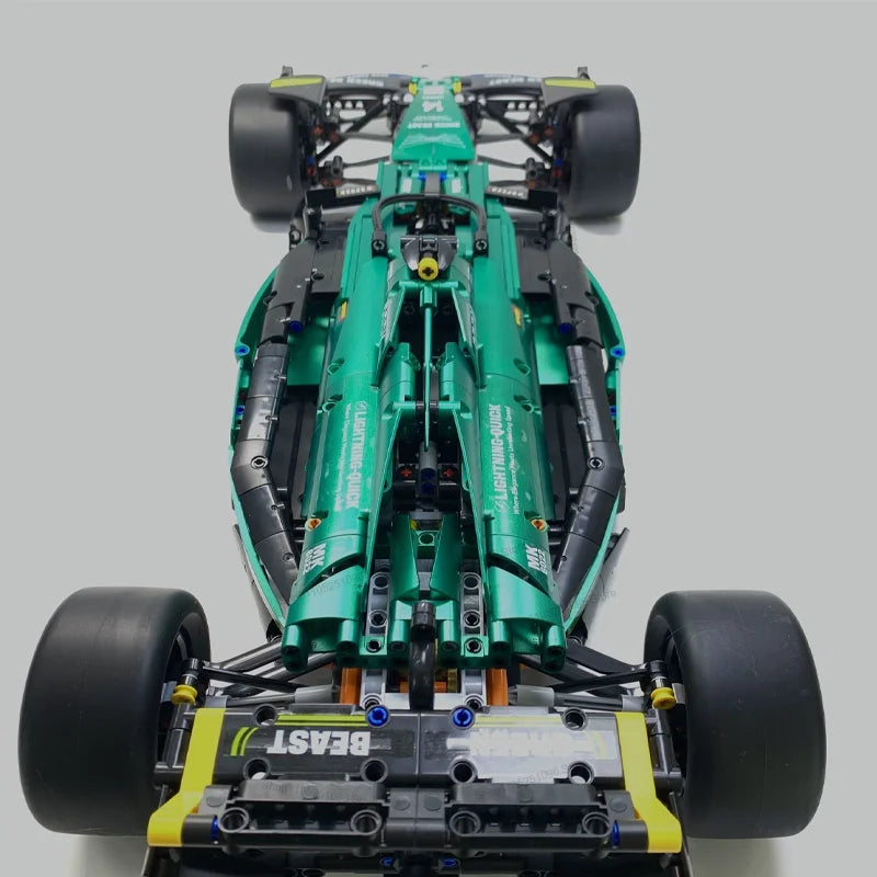 MK6022 1912PCS 1:8 New Technic Martin Aramco AMR25 Building Blocks MOC Sports Car DIY Assembly Model Set Toy Gifts for Boy Decor