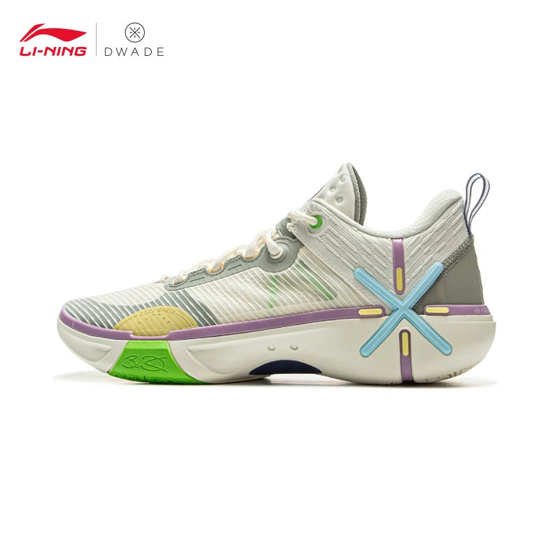 LI-NING Wade Shadow 6 V2 Men's Basketball Professional Sport Shoes Anti Slip Rebound Basketball Game Shoes ABPV021