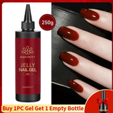 BORN PRETTY 250g Super Top Coat Gel Nail Polish Base Gel Matte Top Coat Semi-Permanent Varnish Soak Off Nail Art Functional Gel