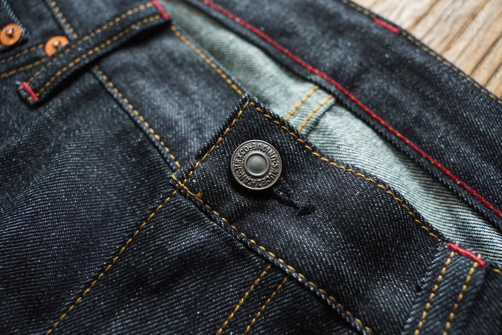 SauceZhan 344XX High-Rise Relaxed Selvedge Denim Jeans