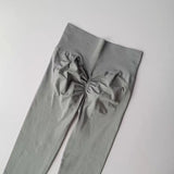 High-Waist Seamless Yoga Leggings – USA-Made Push-Up Fitness & Gym Tights