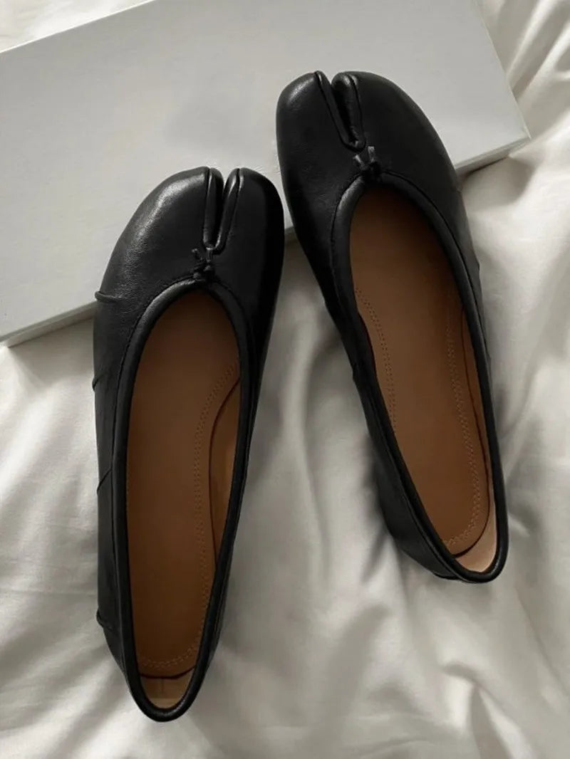 Split Toe Ballet Flats | Tabi Loafers for Women