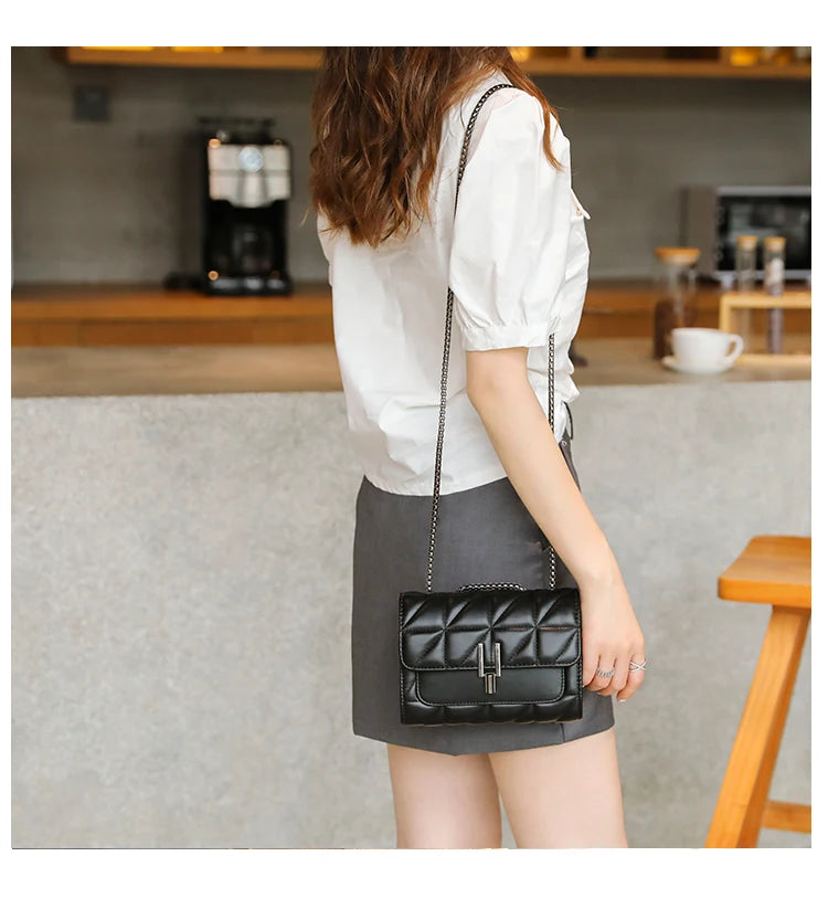 Women's PU Leather Crossbody Shoulder Bag