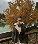 Women’s ZW Series Oversized Long-Sleeve Warm Coat