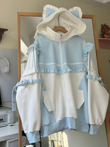 Women’s Colorblock Zip-Up Hoodie