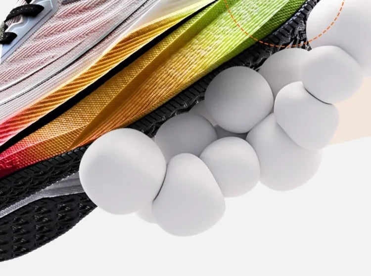 Xtep Men's Running Shoes 2000km 3.0 2025 Spring Lightweight Cushioned Wear-Resistant Training Jogging Sneakers 875119110032