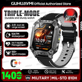2026 Military-Grade Outdoor Sports Smartwatch 1400mAh