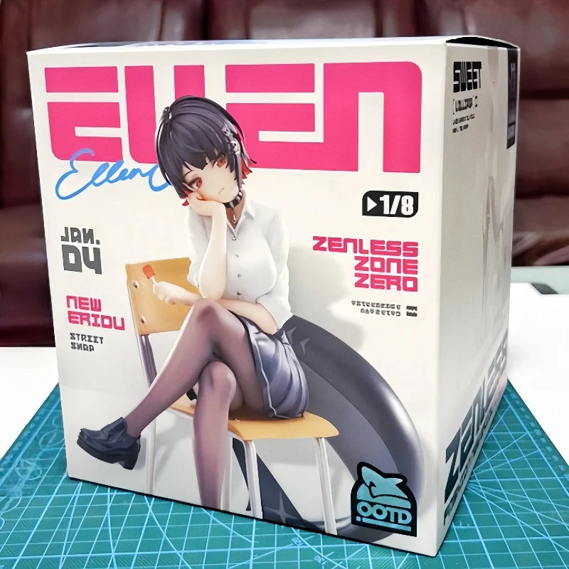 In Stock Original Ellen Joe From Monday To Friday Ver. Anime Figure Zenless Zone Zero Limepie Game Merch Desktop Collectibles