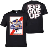 John Cena "Never Give Up" Men's Sports Tee