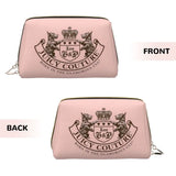 J-Juicy-C-Couture Makeup Bag Zipper Pouch Travel Cosmetic Bags Large Leather Portable Cosmetic Bag for Women