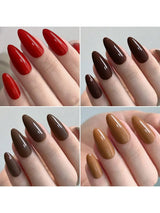 20-Piece Gel Nail Polish Set – Multi-Color Elegance