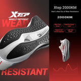 Xtep 2000km 5.0 Running Shoes Soft Universal Sneakers Cushion Durable Jogging Wear-Resistant Lightweight Shoes 874119110023