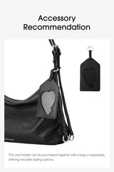 Amazing Song Donut Hobo Bag – Genuine Leather Crossbody