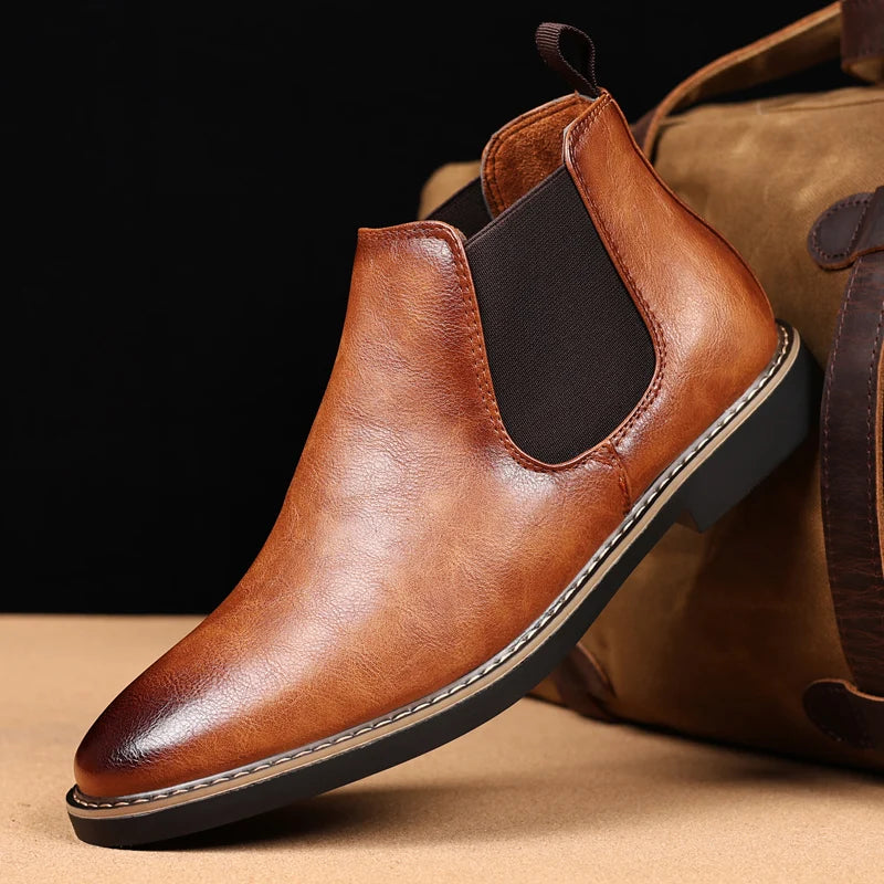 Men’s Retro Chelsea Ankle Boots