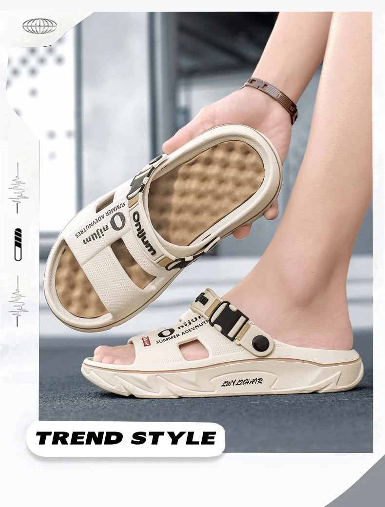 Men's Soft EVA Slides for Indoor & Outdoor Wear
